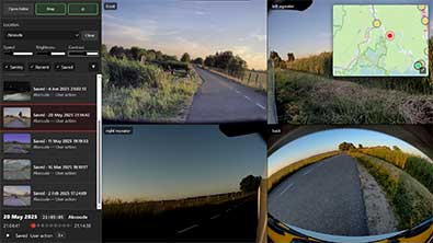 TeslaCam Online Viewer preview